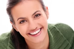 attractive woman smiling